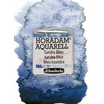Aquarelle Schmicke supergranulante Taille:1/2 Godet Couleurs:Bleu Toundra-984