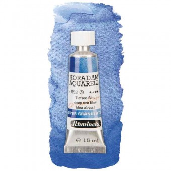 Aquarelle Schmicke supergranulante Taille:15 ml Couleurs:Bleu Abysse-953